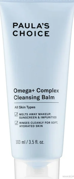 Reinigender Gesichtsbalsam mit Omega 3, 6 und 9