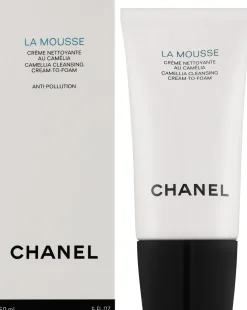 Reinigender Schaum-Creme mit roter Kamelie