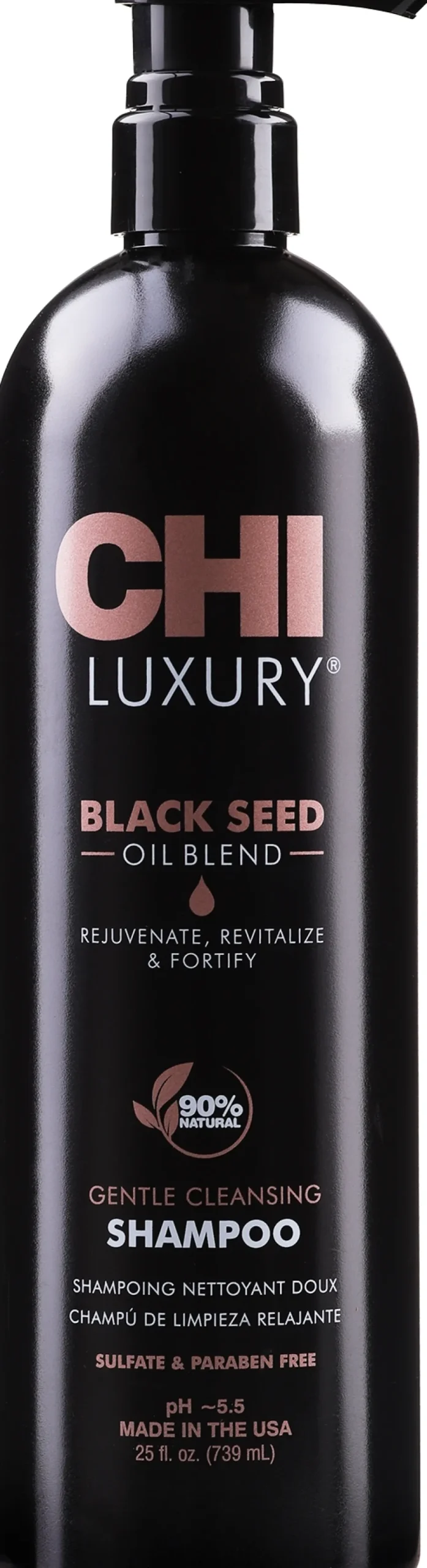 Reinigendes Shampoo mit Schwarzkümmelöl
