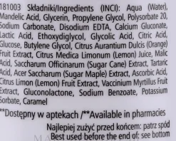 Reinigungswasser für Gesicht, Dekolleté und Rücken mit 3% Mandelsäure