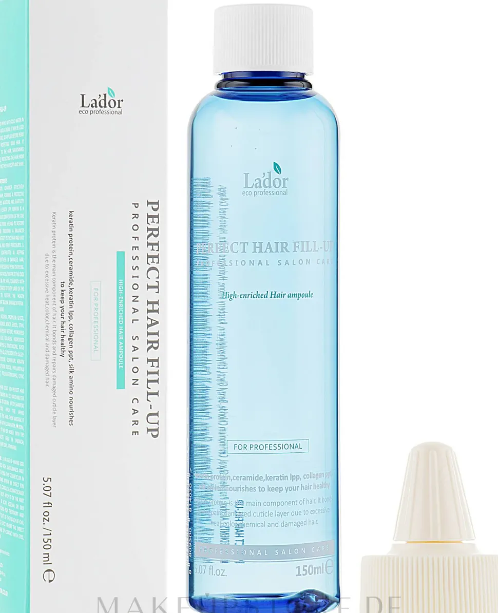 Reparierende Ampullen mit Keratin und Ceramiden für trockenes und strapaziertes Haar