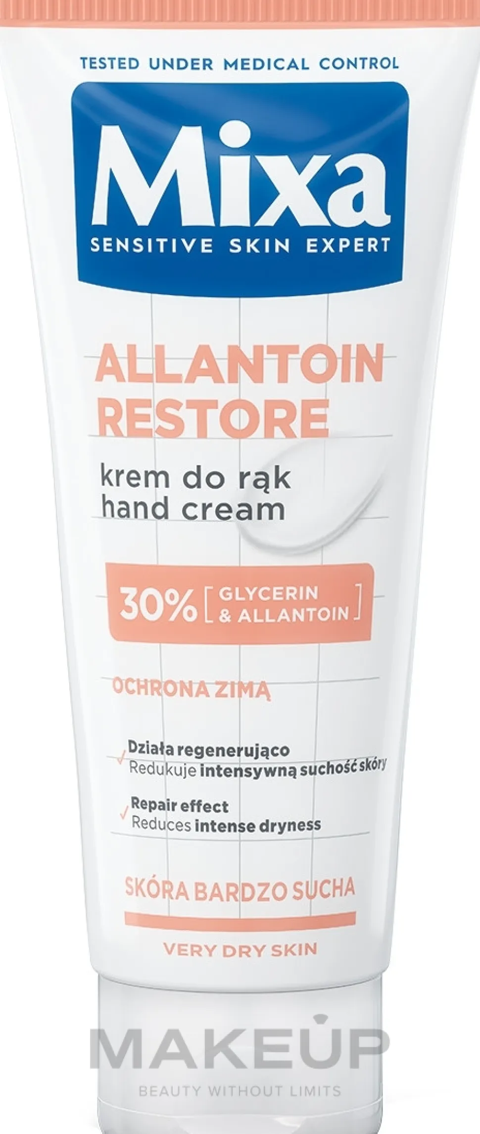 Reparierende Creme für trockene und strapazierte Hände