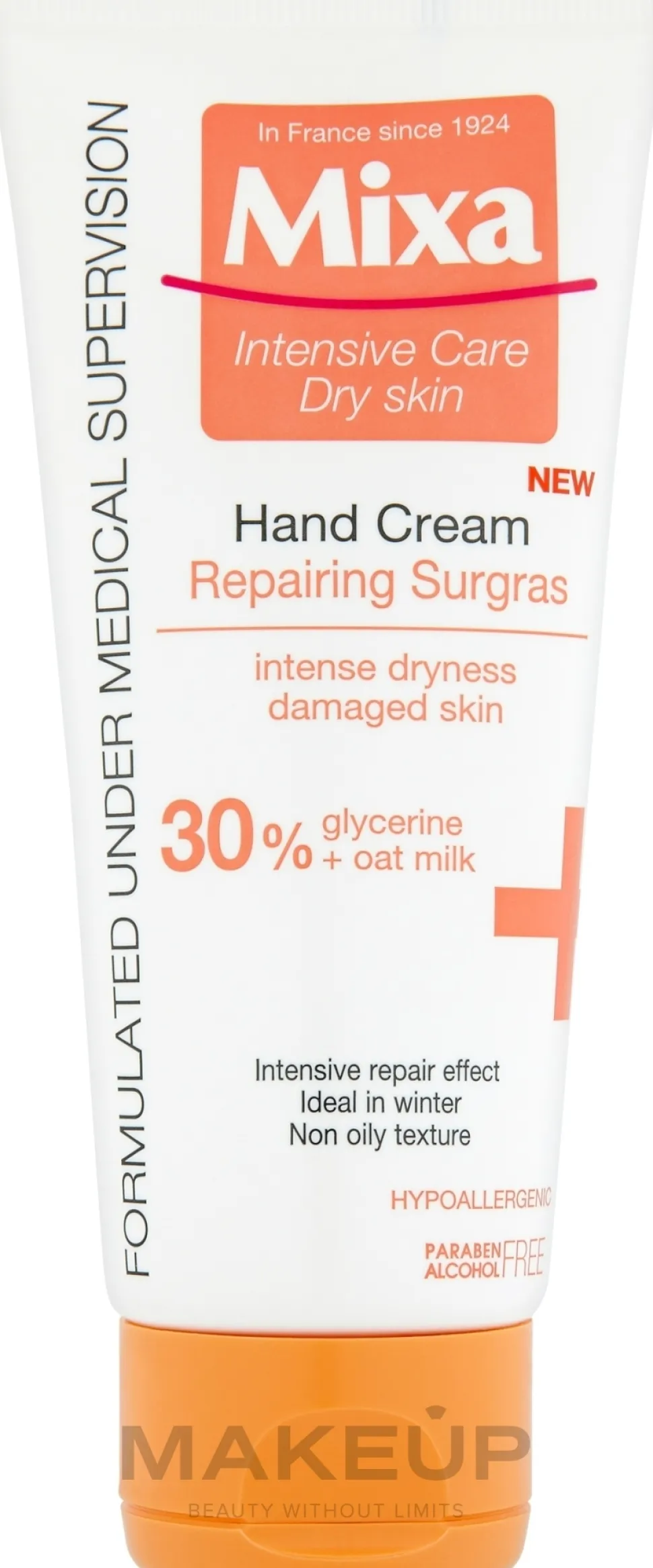 Reparierende Creme für trockene und strapazierte Hände