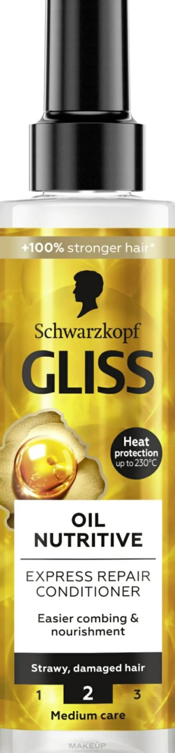 Reparierender Conditioner für strohiges, splissanfälliges Haar ohne Ausspülen