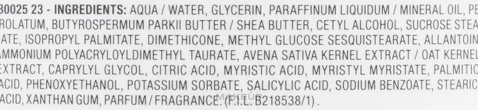 Reparierender Körperbalsam mit Glycerin und Hafermilch