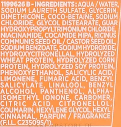 Reparierendes Aufbaushampoo für schönes, langes Haar