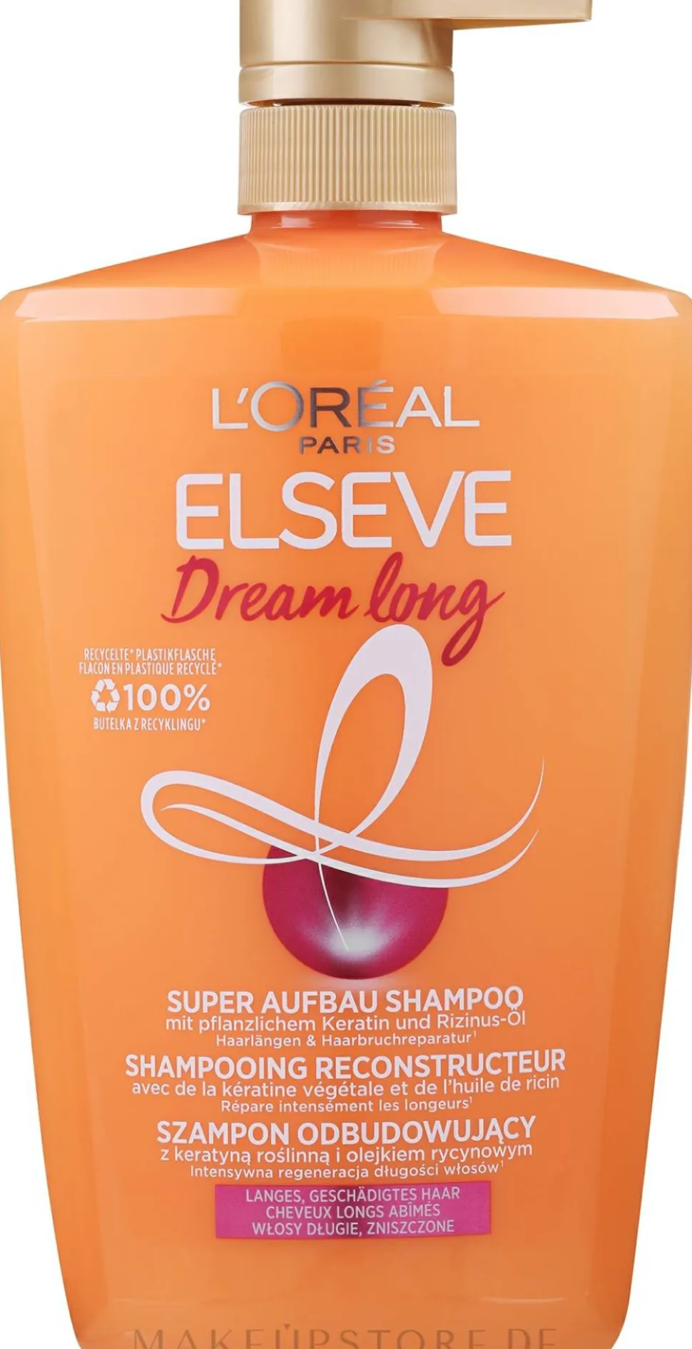 Reparierendes Aufbaushampoo für schönes, langes Haar