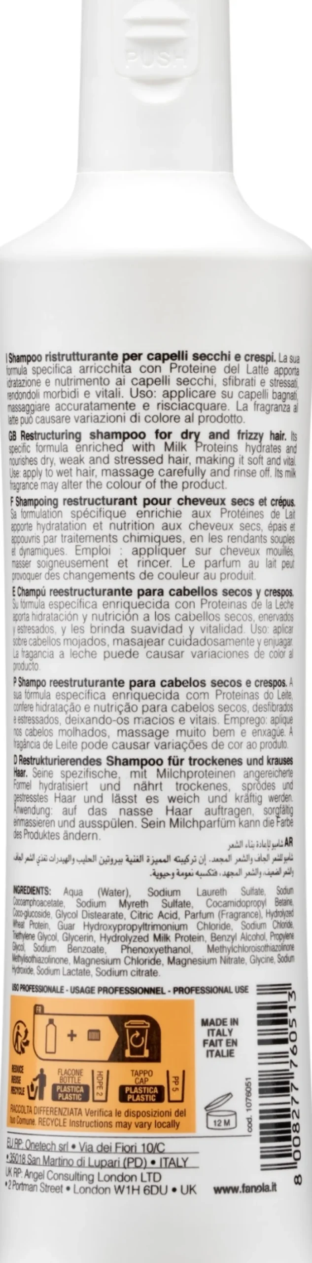 Restrukturierendes Shampoo für trockenes und widerspenstiges Haar