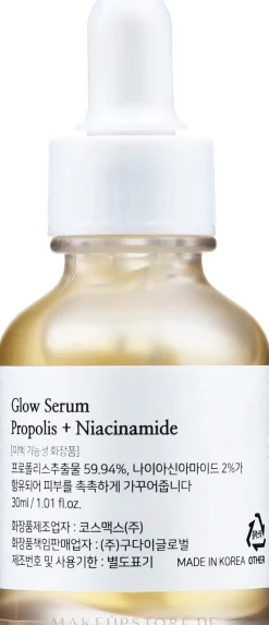 Revitalisierendes Gesichtsserum mit Propolisextrakt und Niacinamid