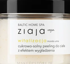 Revitalisierendes und glättendes Zucker-Salz Körperpeeling