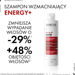 Revitalisierendes und stimulierendes Shampoo gegen Haarausfall mit Vitaminen B3 und B6 und Aminexil