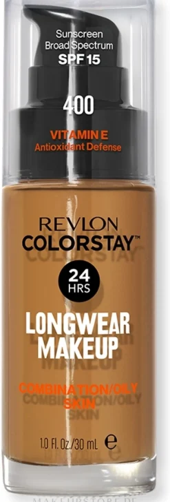 Revlon ColorStay Longwear Mekeup Vitamin E Combination/Oily Skin SPF 15