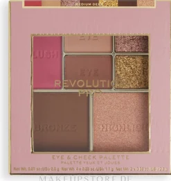Revolution Pro Iconic Eye & Cheek Palette Medium/Deep