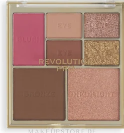 Revolution Pro Iconic Eye & Cheek Palette Medium/Deep