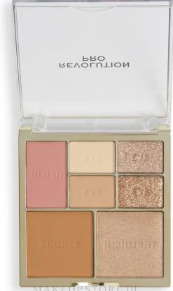 Revolution Pro Iconic Eye & Cheek Palette Light/Medium