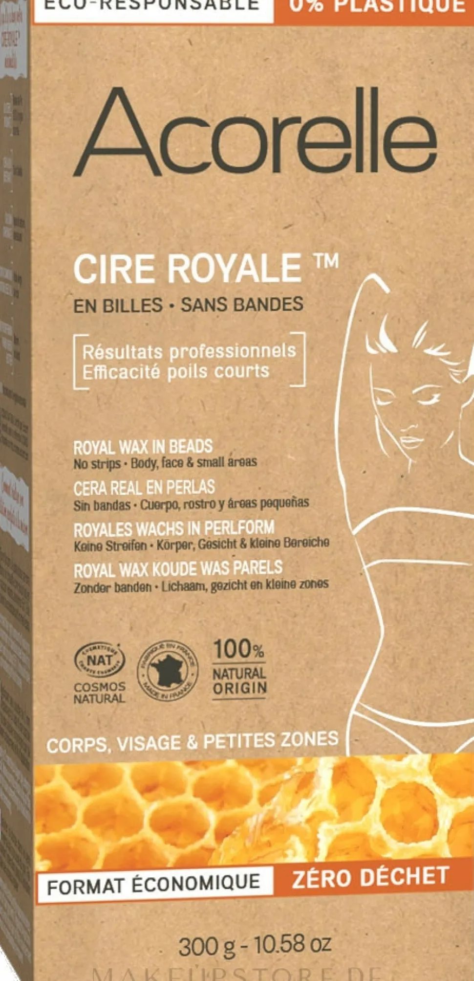 Royales Wachs in Perlenform