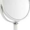Runder Tischspiegel 18 cm x 5 weiß