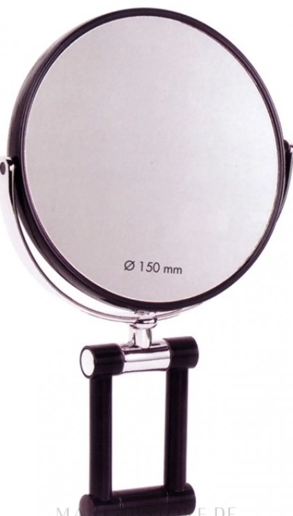 Runder Tischspiegel schwarz 15cm x7