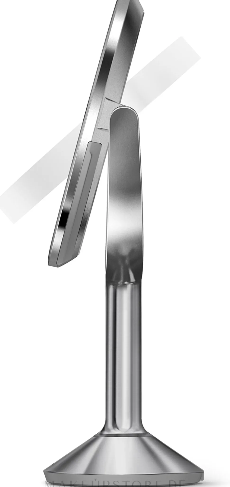 Rundspiegel 20 cm silbern