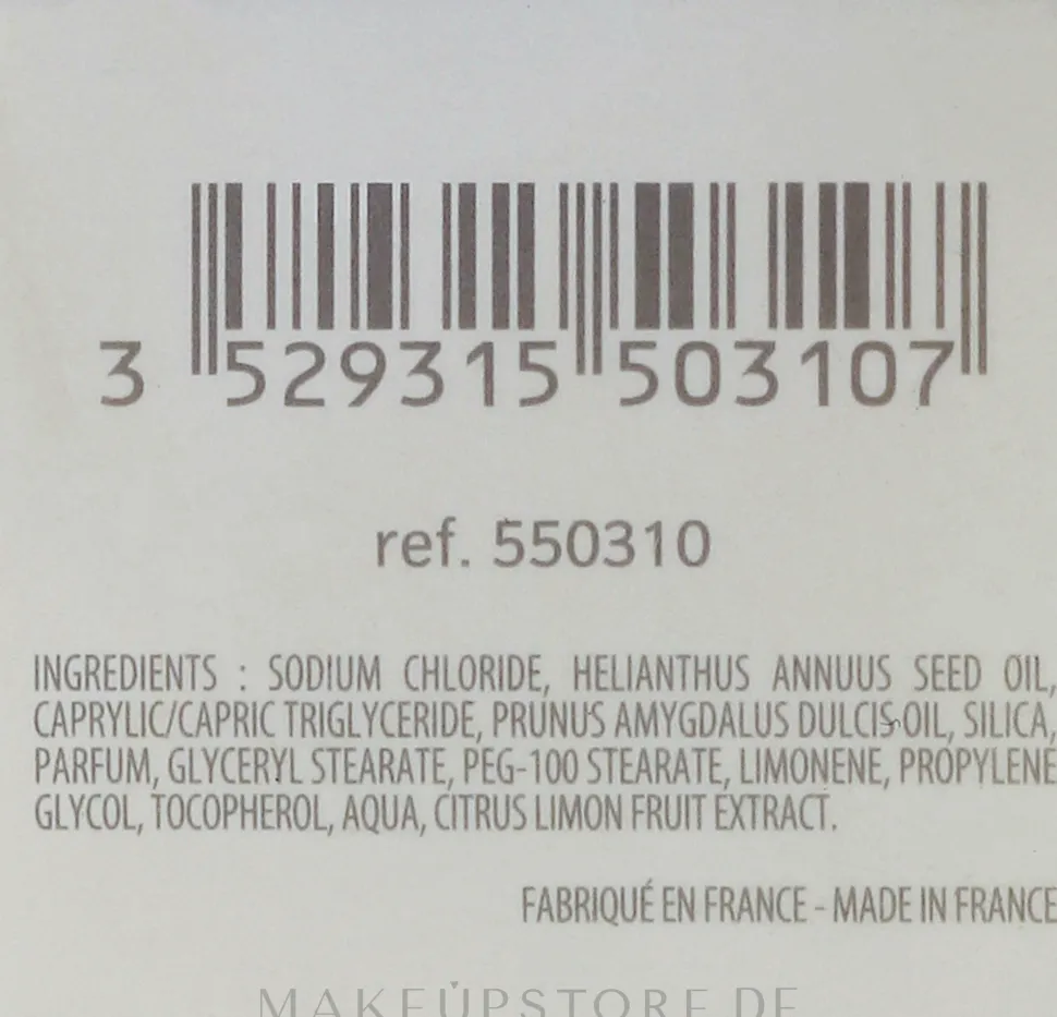 Salzpeeling für Füße mit Mandelöl