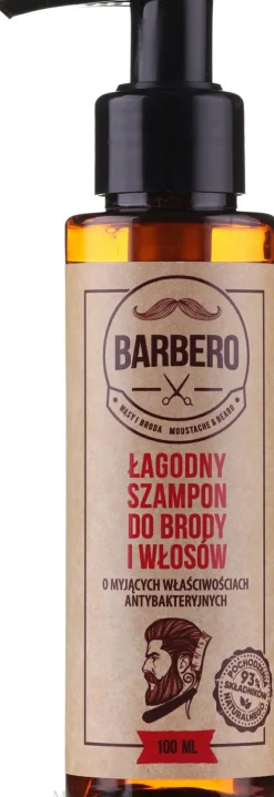 Sanftes Bart- und Haarshampoo