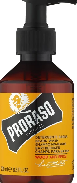 Sanftes Bartshampoo mit Duft nach Zedernholz und Zistrose