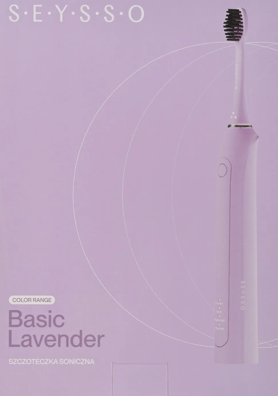 Schallzahnbürste violett