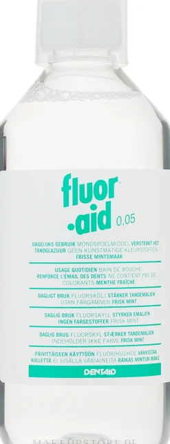 Schaum zum Mundspülen
