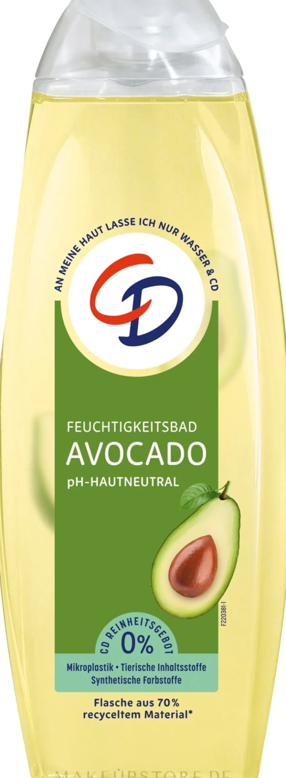 Schaumbad mit Avocado