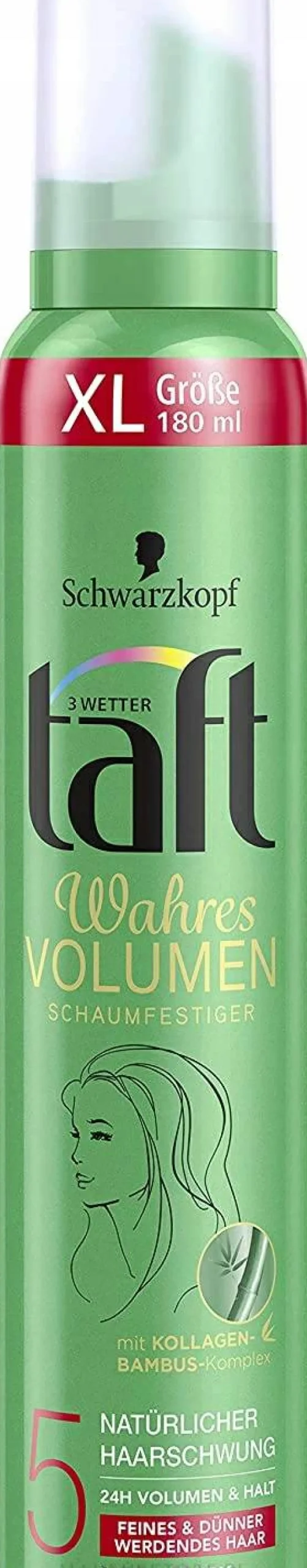 Schaumfestiger für mehr Volumen mit Kollagen Extra starker Halt