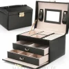Schmuck- und Uhrenbox PD49CZ schwarz