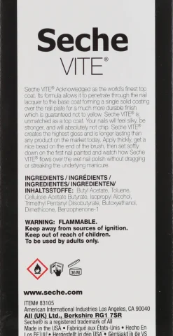Schnelltrockender Nagelüberlack
