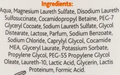 Schützende und pflegende Emulsion für die Intimhygiene
