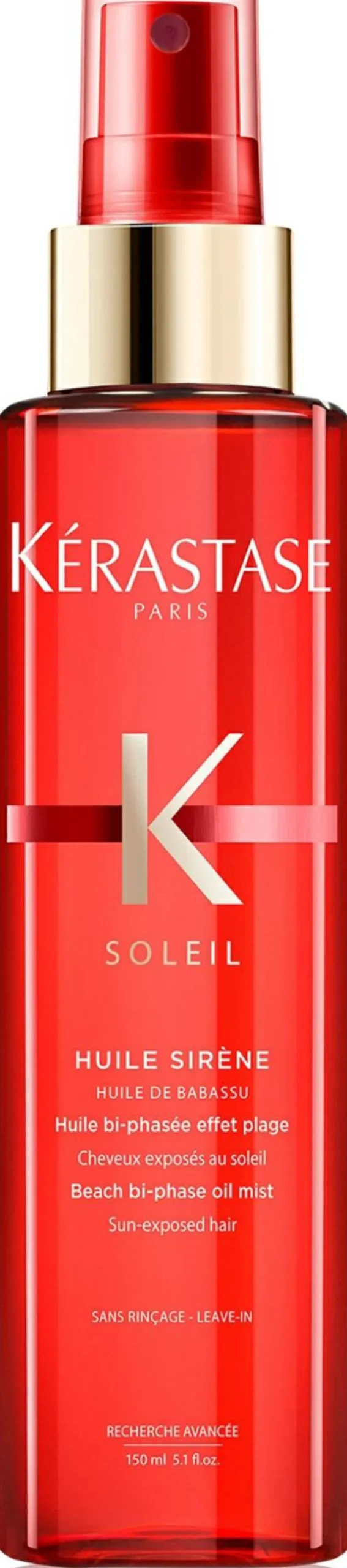 Schützendes Öl-Spray für das Haar