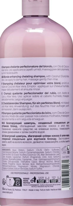Schützendes Shampoo für ein perfektes Blond mit Kokosöl und Aloe Vera