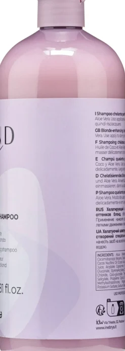 Schützendes Shampoo für ein perfektes Blond mit Kokosöl und Aloe Vera