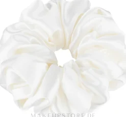 Scrunchie-Haargummi aus Naturseide milchweiß Largy