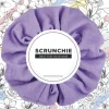 Scrunchie-Haargummi lila Knit Classic