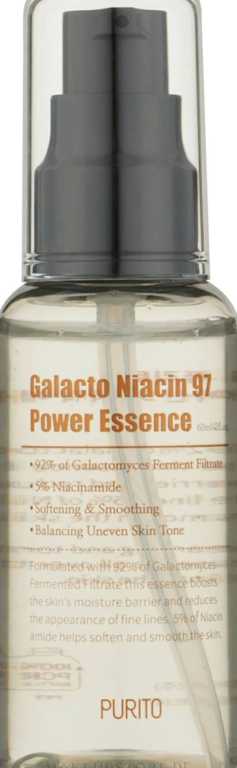 Seboregulierende und hochkonzentrierte Gesichtsessenz mit Galactomyces-Ferment-Filtrat und Niacinamid