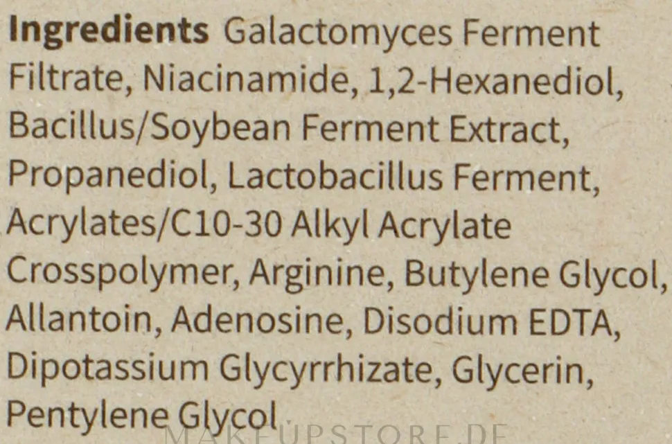 Seboregulierende und hochkonzentrierte Gesichtsessenz mit Galactomyces-Ferment-Filtrat und Niacinamid