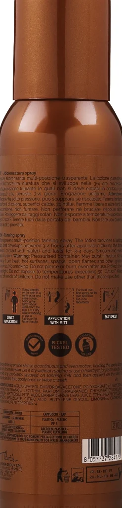 Selbstbräunendes Körperspray