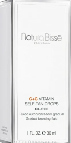 Selbstbräunungstropfen für das Gesicht mit Vitamin C und Zitrusduft