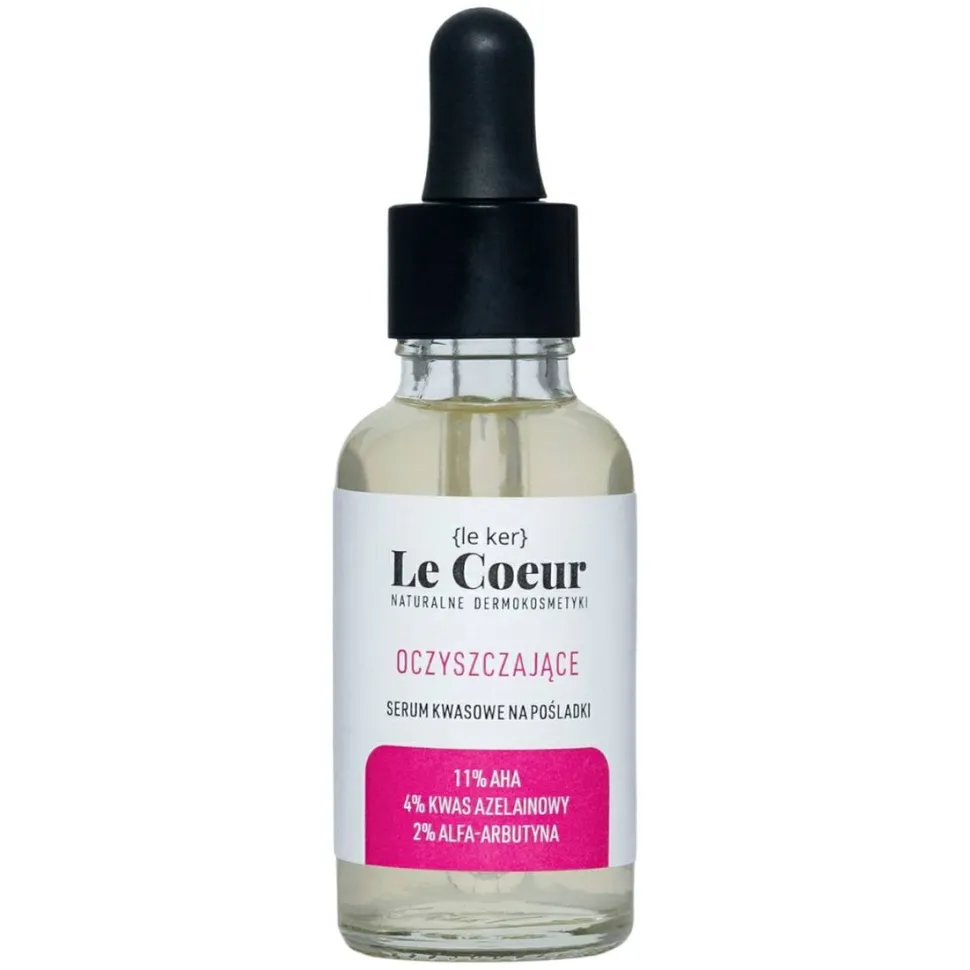 Serum für das Gesäß mit 11% AHA-Säuren, 4% Azelainsäure, 2% Alpha-Arbutin