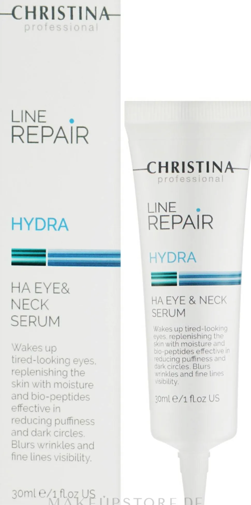 Serum für die Haut um die Augen und den Hals