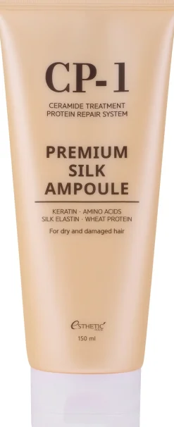 Serum für trockenes und geschädigtes Haar mit Keratin und Seidenproteinen