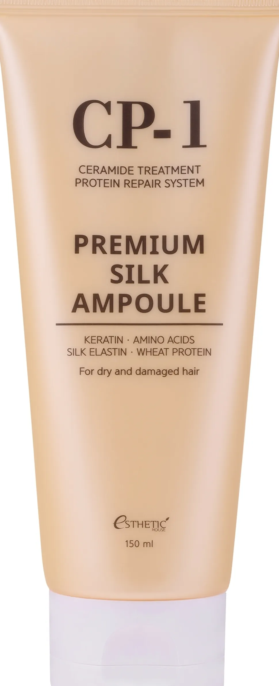 Serum für trockenes und geschädigtes Haar mit Keratin und Seidenproteinen