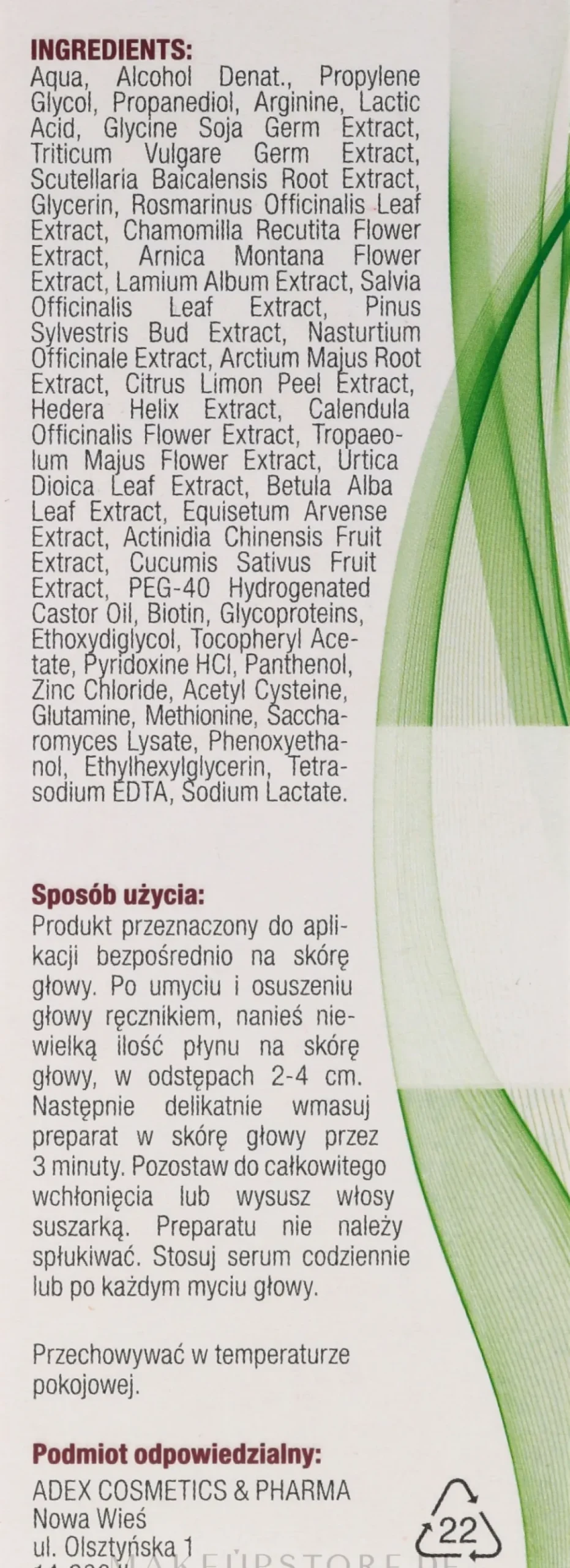Serum gegen Haarausfall
