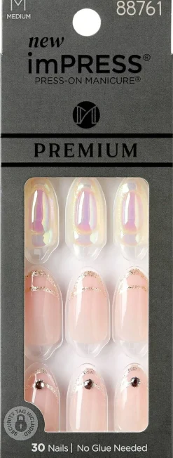 Set für künstliche Nägel mit Kleber