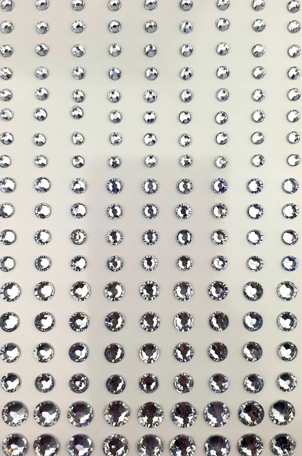 Set mit dekorativen Zirkonsteinen, Silber, 162 Stk.