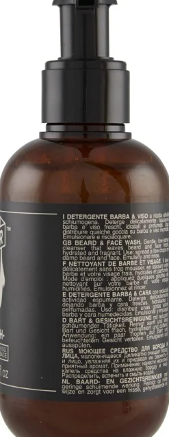 Shampoo für Bart und Schnurrbart
